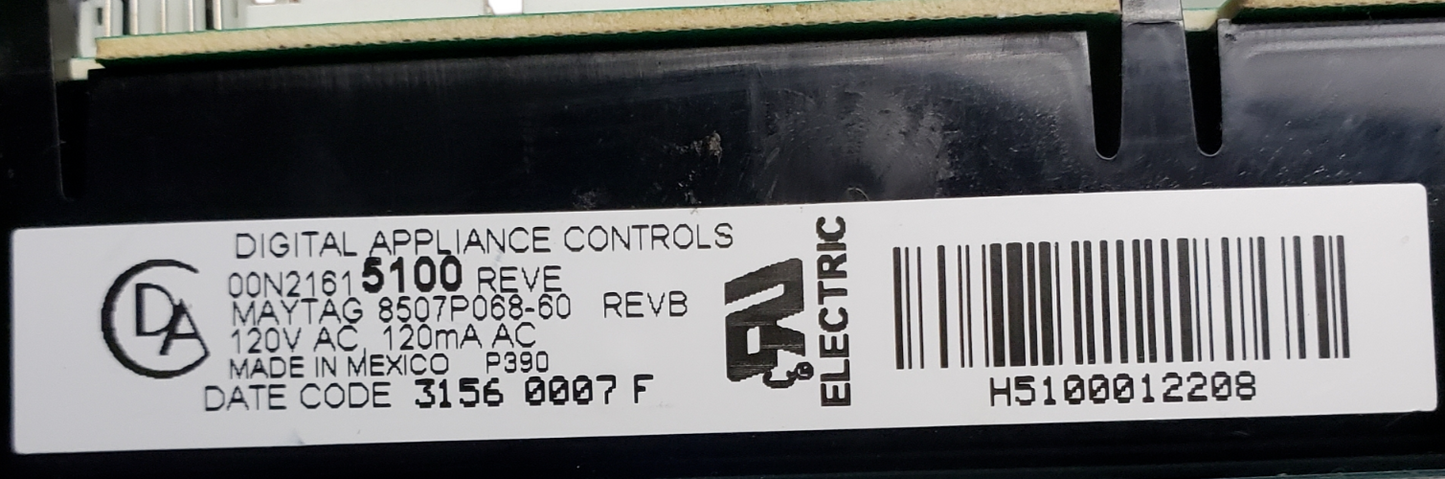 Genuine Maytag Oven Control Board 8507P068-60 *Same Day Ship & 60 Days Warranty*