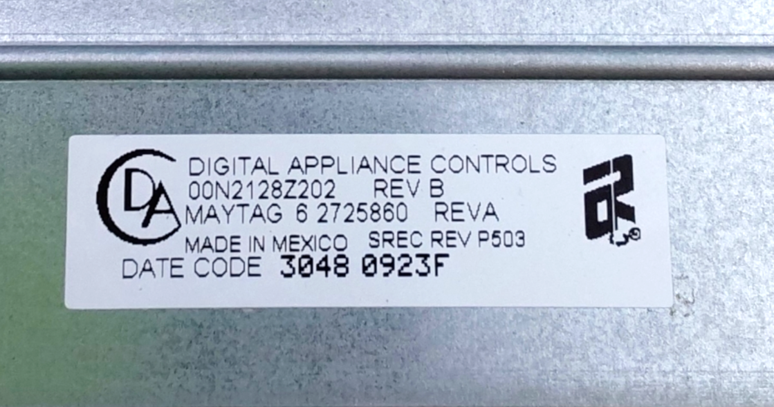 Genuine Maytag Washer Control Board 62725860 *Same Day Ship & 60 Days Warranty**