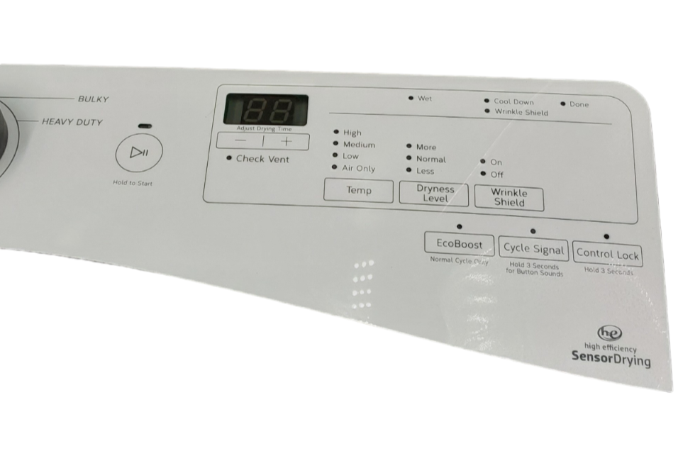 Genuine Whirlpool Dryer Control Panel W10783677 Same Day Ship & 60 Days Warranty