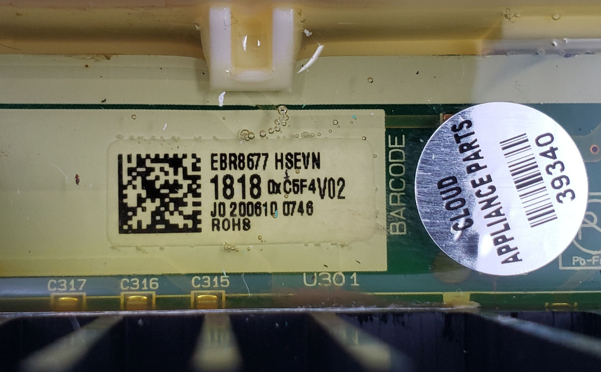 Genuine LG Washer Control Board EBR86771818 Same Day Shipping & 60 Days Warranty