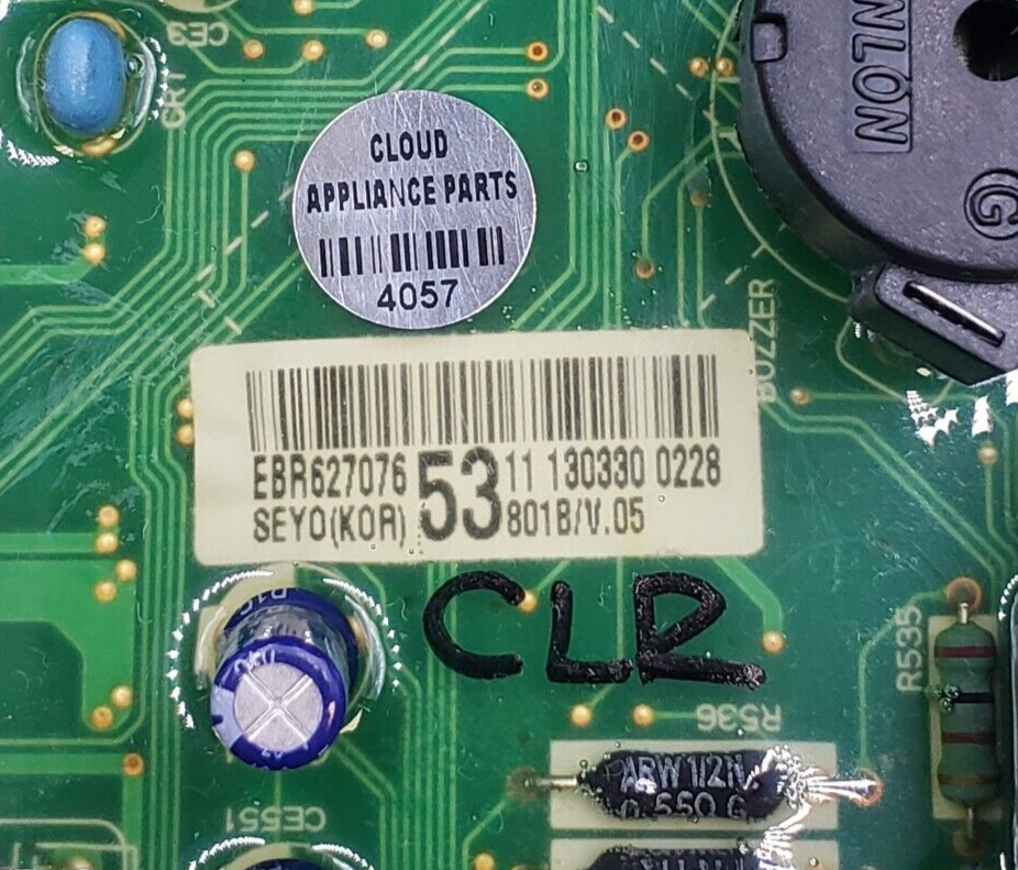 Genuine LG Dryer Control Board EBR62707653 Same Day Shipping & 60 Days Warranty*