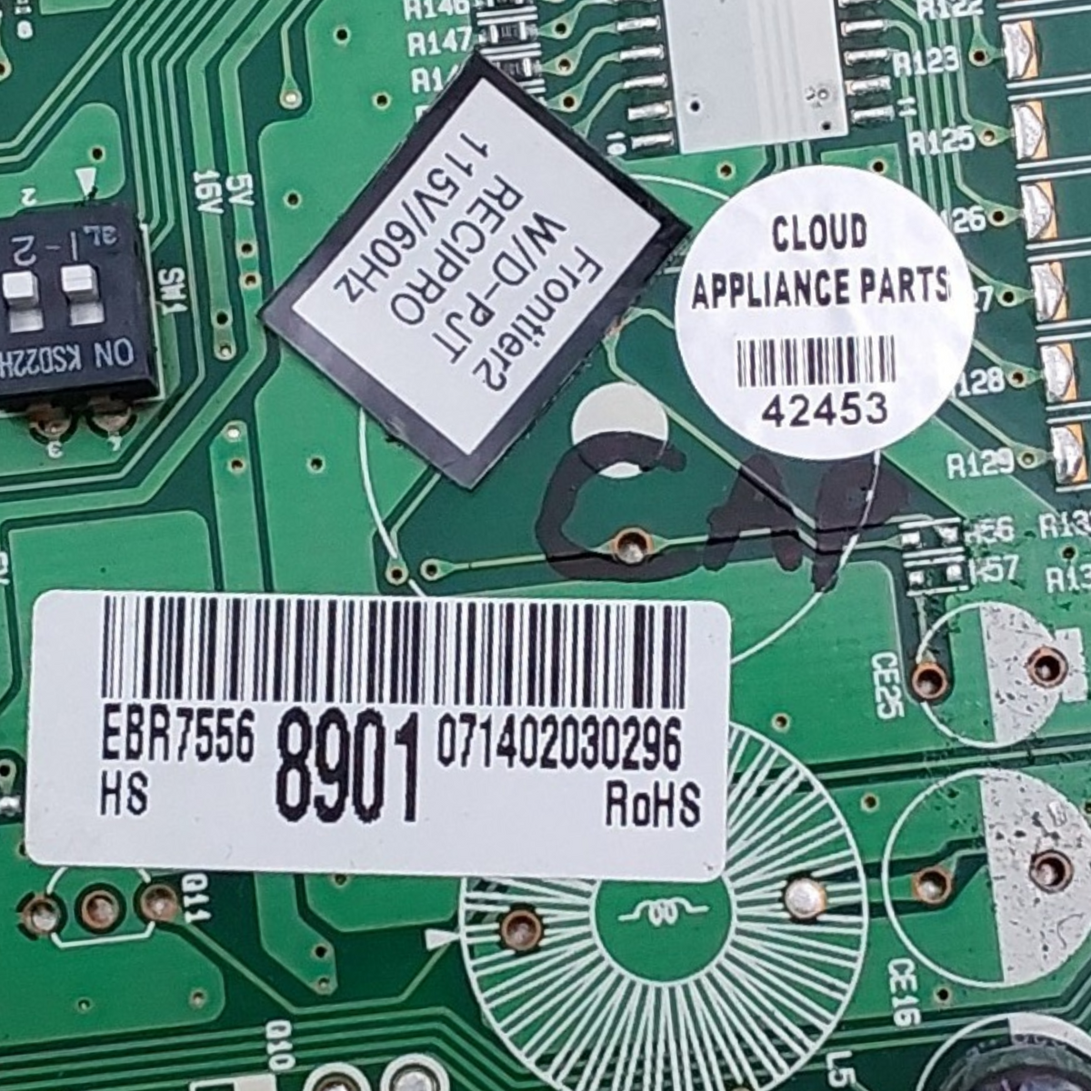 LG Genuine Fridge Control Board EBR75568901 Same Day Shipping & 60 Days Warranty