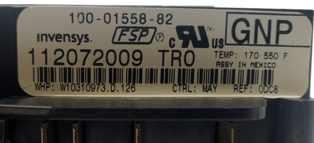 Genuine Whirlpool Range Control W10310973 *Same Day Shipping & 60 Days Warranty*