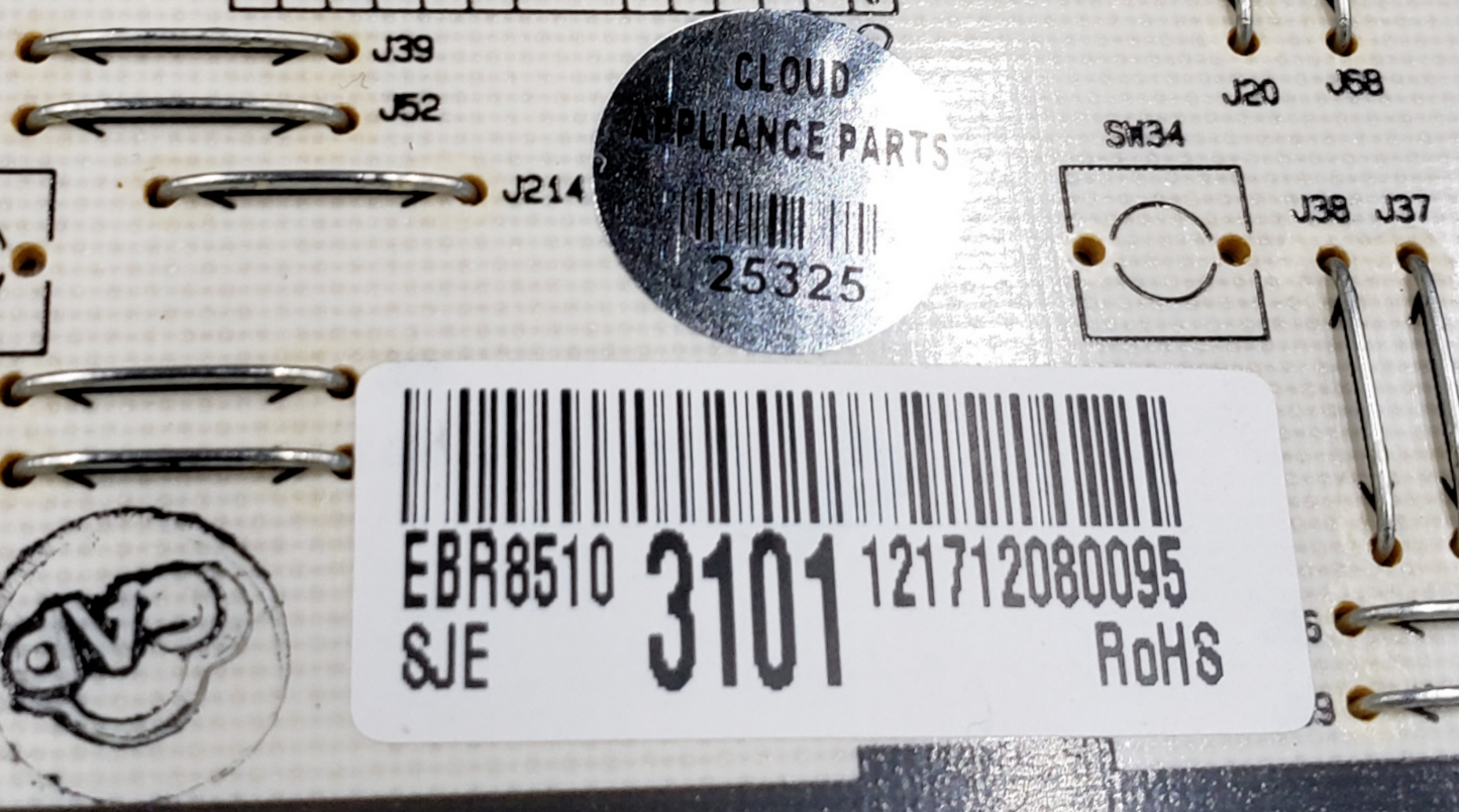 Genuine LG Range Control Board EBR85103101 *Same Day Shipping & 60 Days Warranty