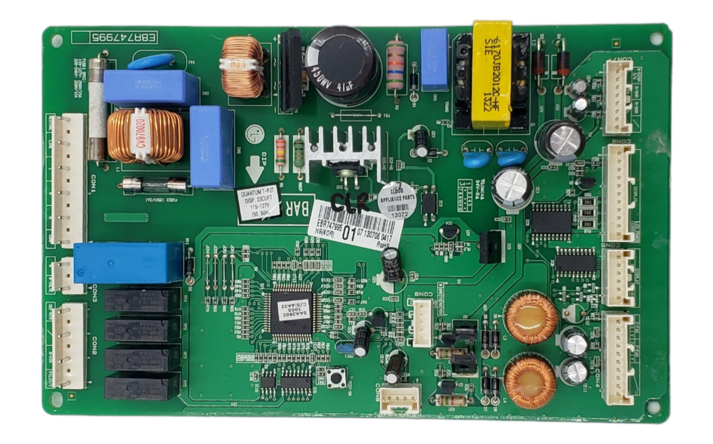 Genuine LG Refrigerator Control EBR74799501 Same Day Shipping & 60 Days Warranty