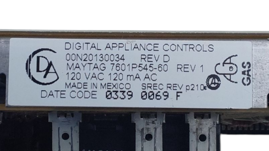 OEM Whirlpool Oven Control Board 7601P545-60 Same Day Ship & **60 Days Warranty*