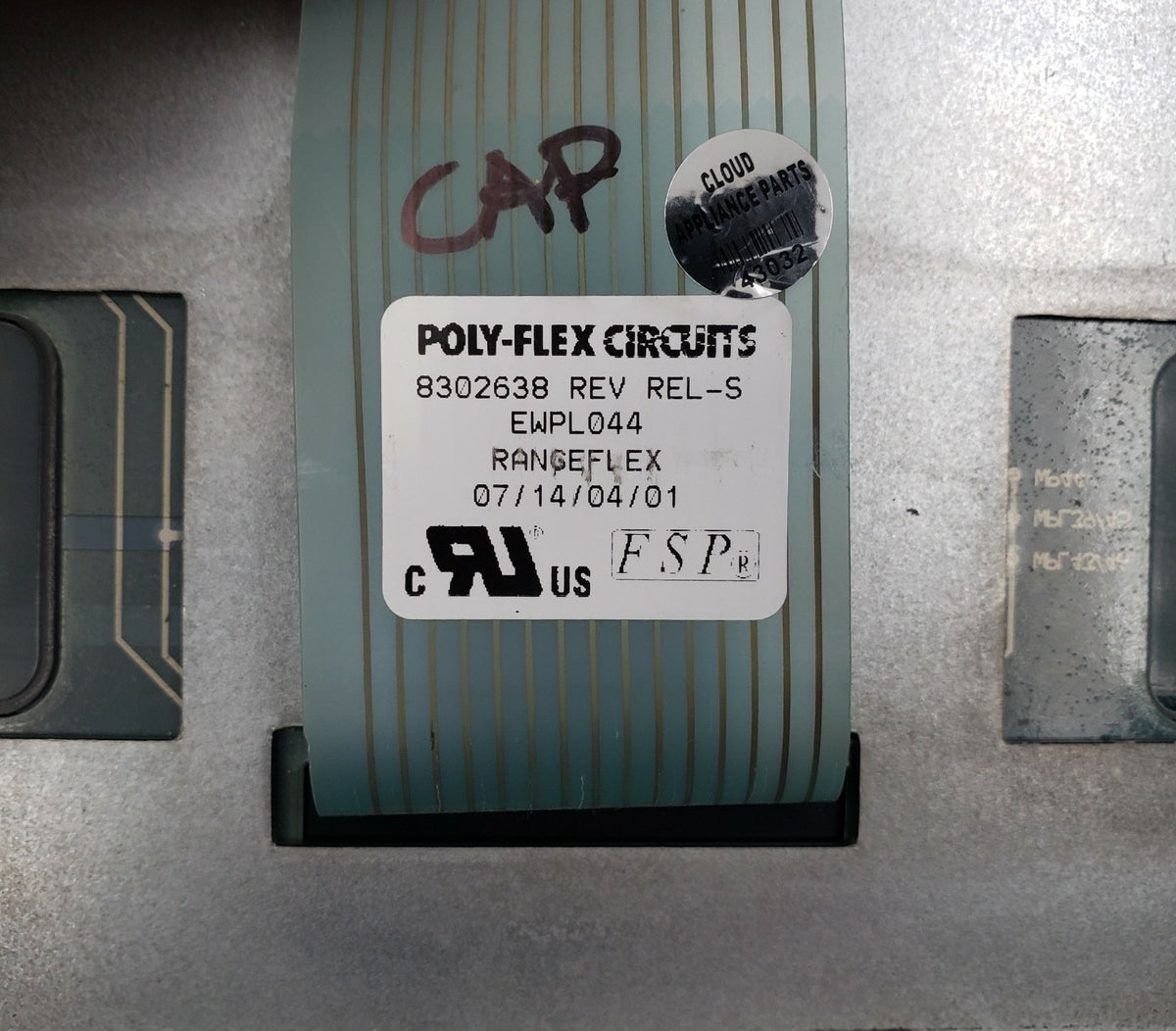 Whirlpool Genuine Range Touch Panel 8302638 Same Day Shipping & 60 Days Warranty