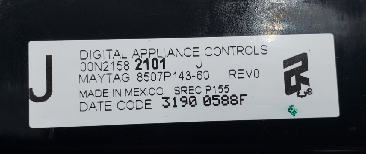 OEM Whirlpool Oven Control Board 8507P143-60 **Same Day Ship & 60 Days Warranty*
