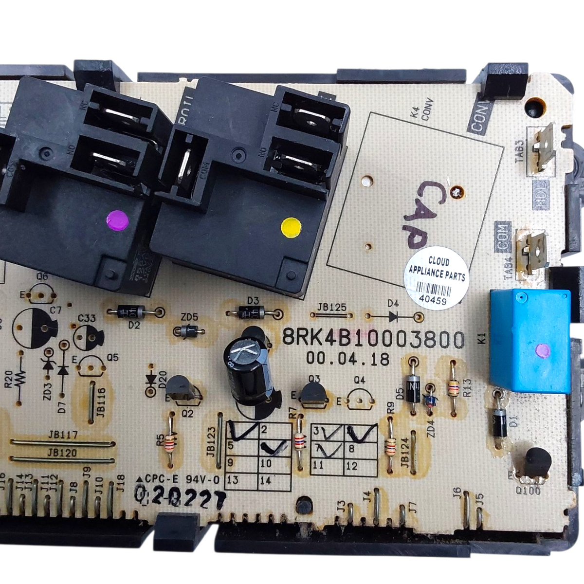 Genuine GE Range Control Board 164D4105P037 Same Day Shipping & 60 Days Warranty