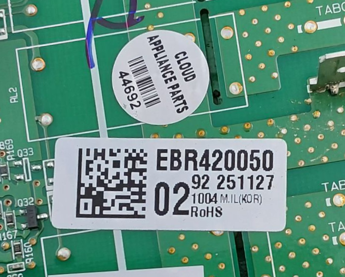LG New Range Control Board EBR42005002 ***Same Day Shipping & 60 Days Warranty**