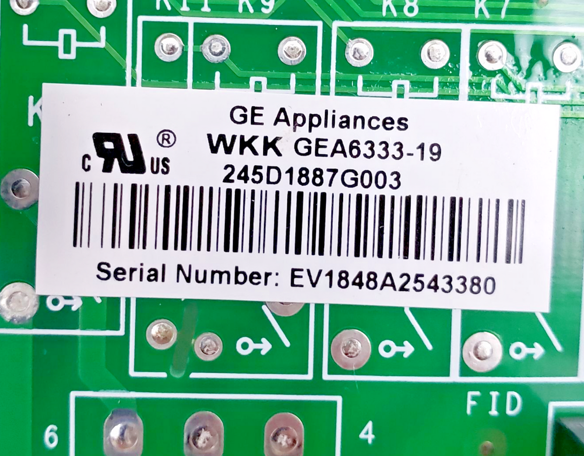 Genuine GE Fridge Control Board 245D1887G003 *Same Day Ship & 60 Days Warranty**