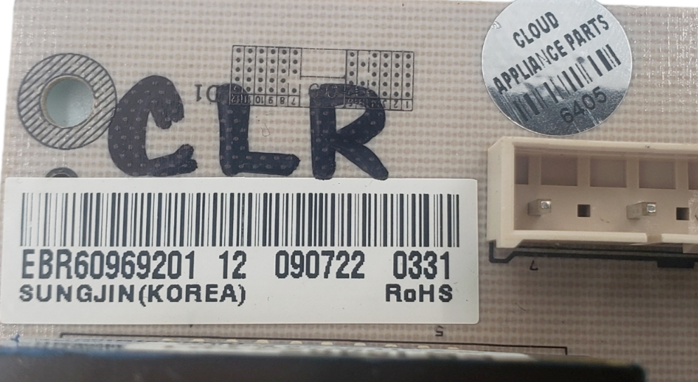 Genuine LG Range Oven Control Board EBR60969201 Same Day Ship & 60 Days Warranty