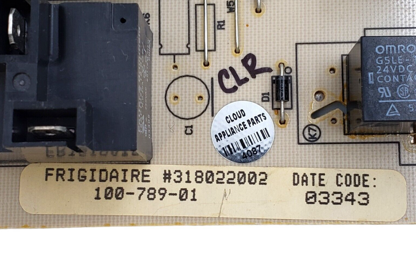 Genuine Frigidaire Oven Control Board 318022002 Same Day Ship & 60 Days Warranty
