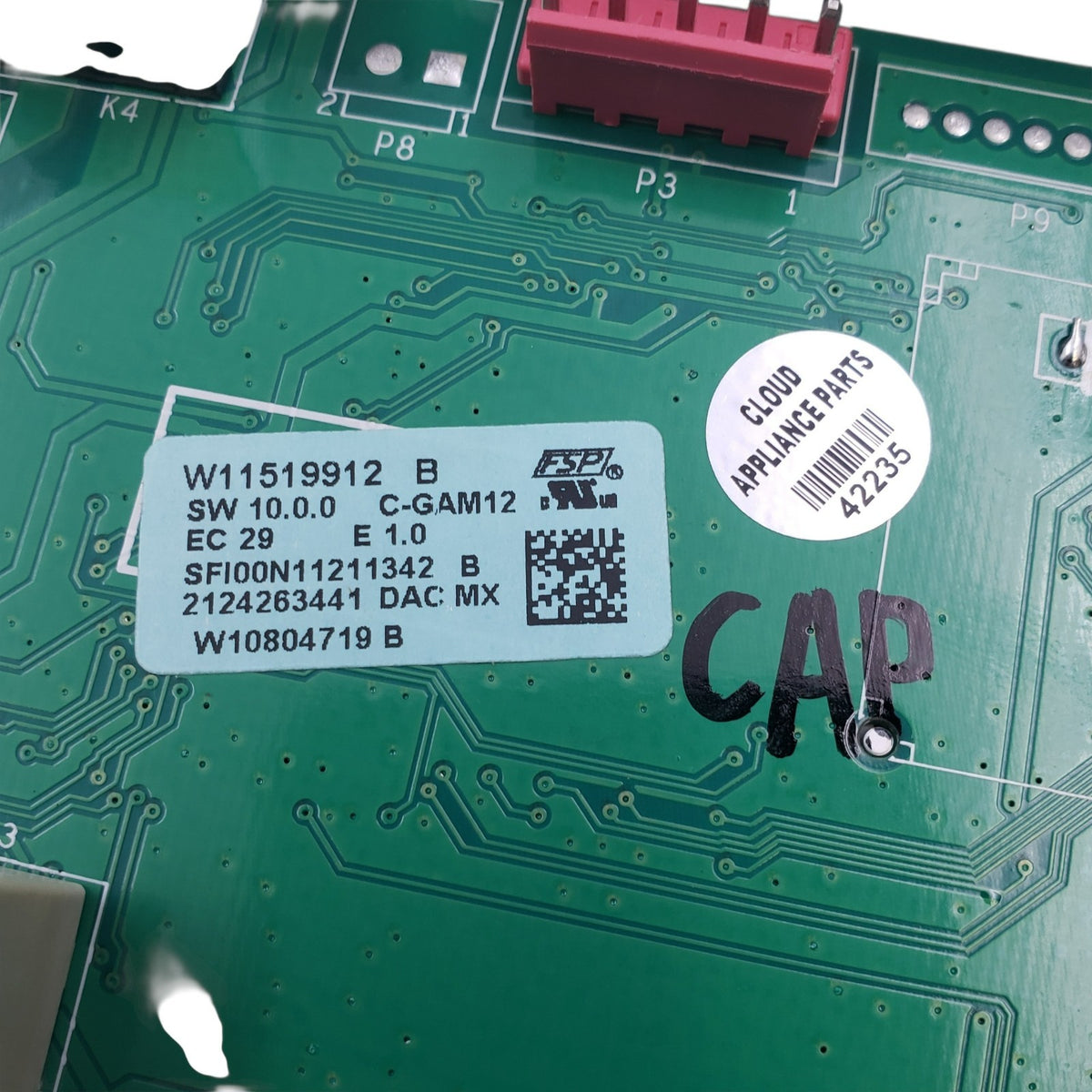 Whirlpool Genuine Oven Control Board W11519912 *Same Day Ship & 60 Days Warranty
