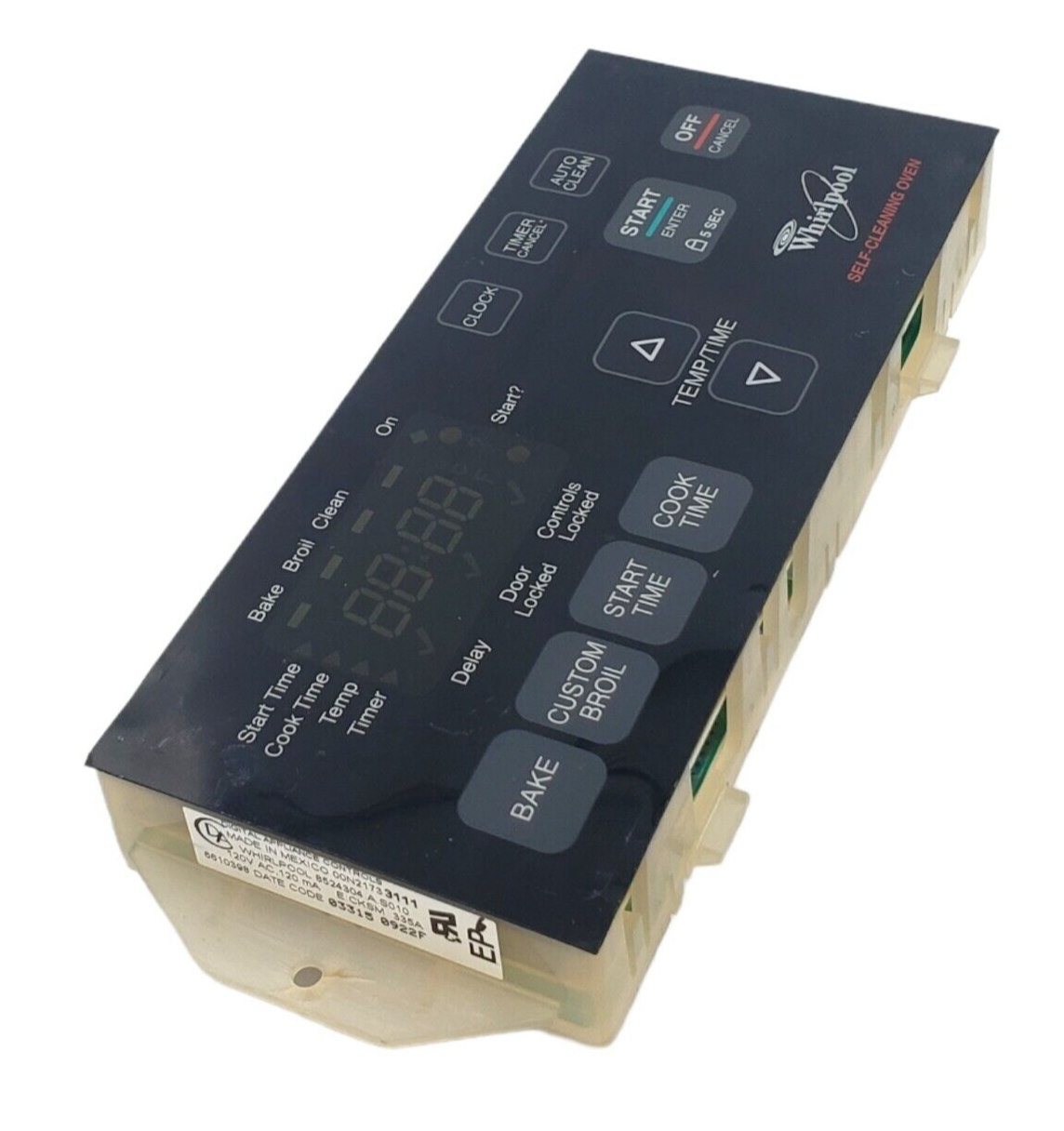 Genuine Whirlpool Range Control Board 8524304 *Same Day Ship & 60 Days Warranty*