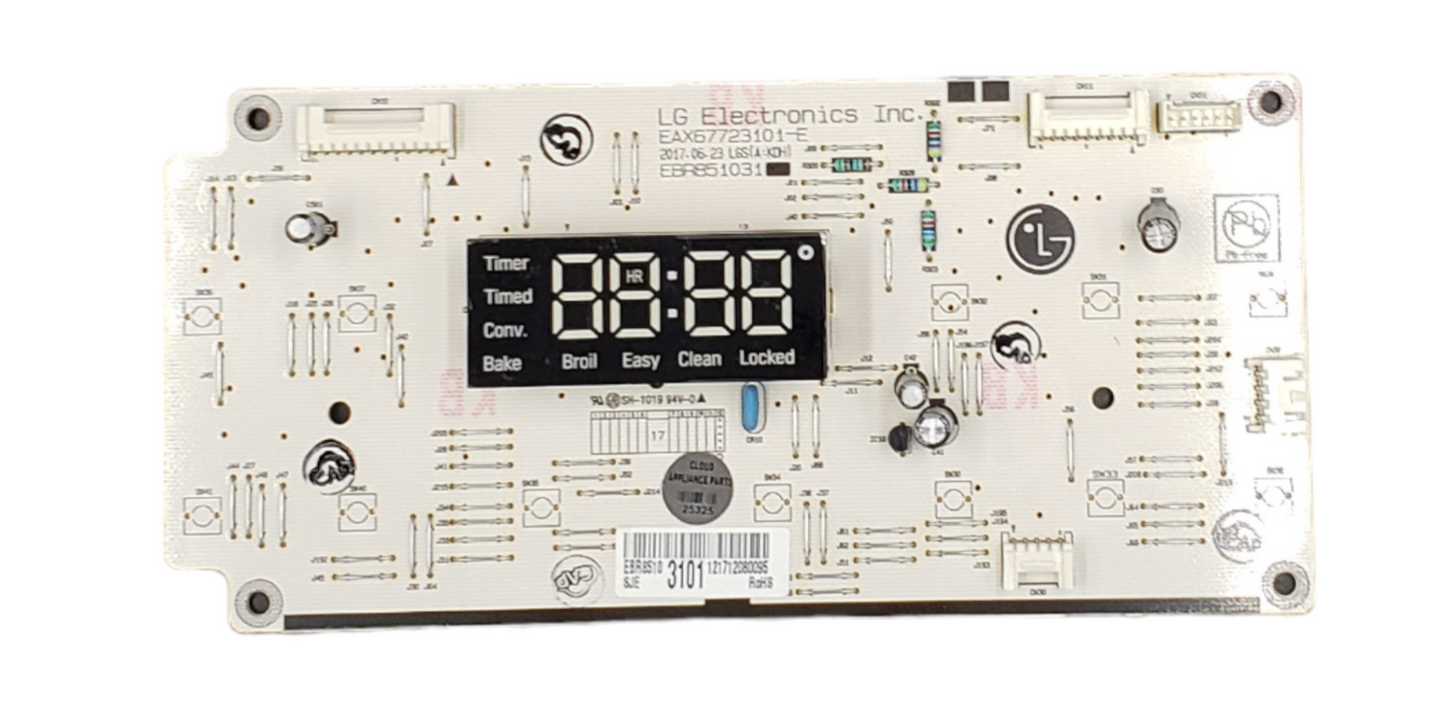 Genuine LG Range Control Board EBR85103101 *Same Day Shipping & 60 Days Warranty