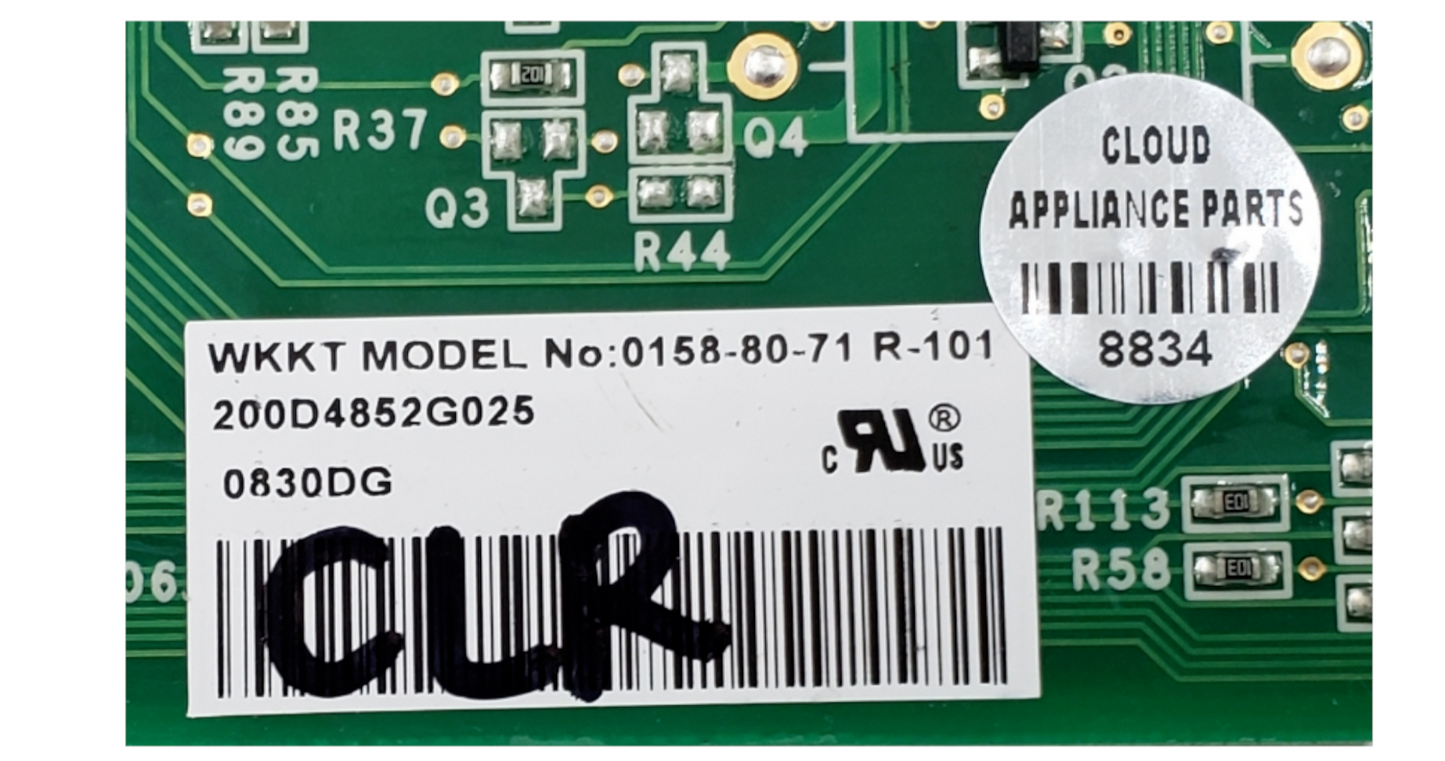 Genuine GE Refrigerator Control 200D4852G025 Same Day Ship & **60 Days Warranty*