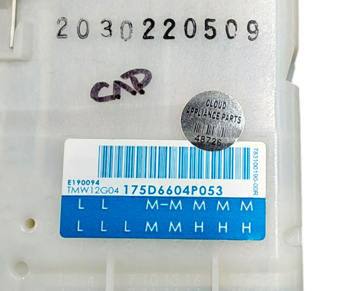 Genuine GE Timer Washer Assembly 175D6604P053 *Same Day Ship & 60 Days Warranty*