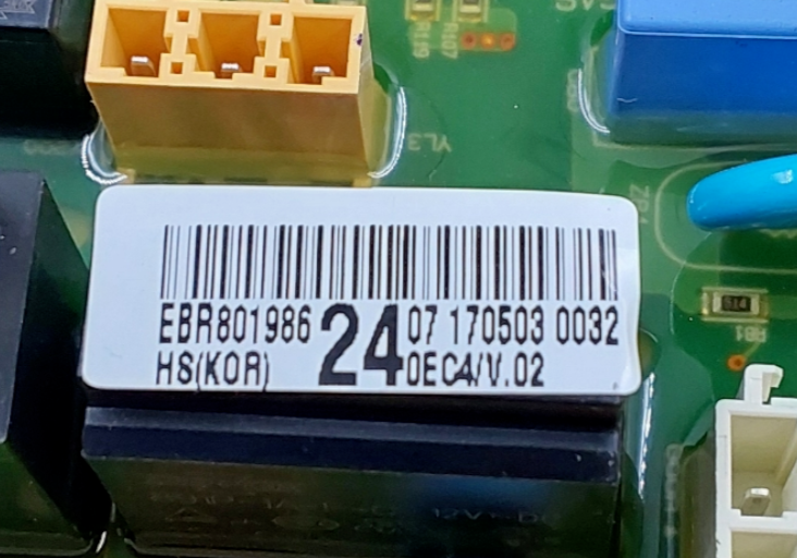 Genuine LG Dryer Control Board EBR80198624 Same Day Shipping & 60 Days Warranty*
