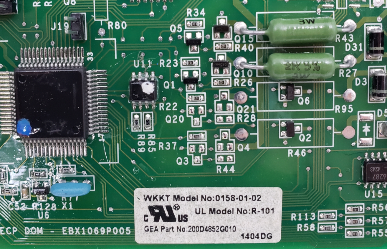 OEM GE Refrigerator Control Board 200D4852G010 Same Day Ship & 60 Days Warranty*