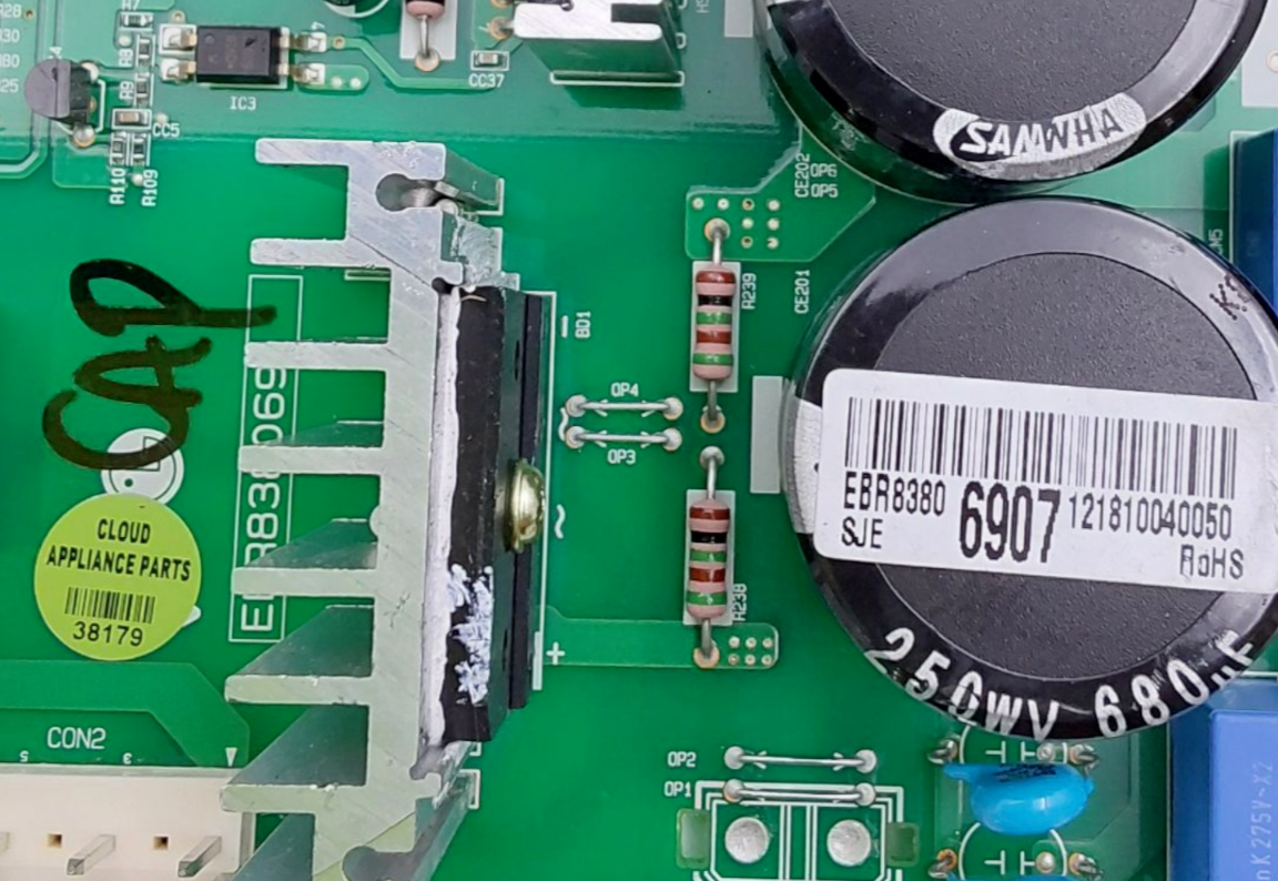 Genuine LG Fridge Control Board EBR83806907 Same Day Shipping & 60 Days Warranty