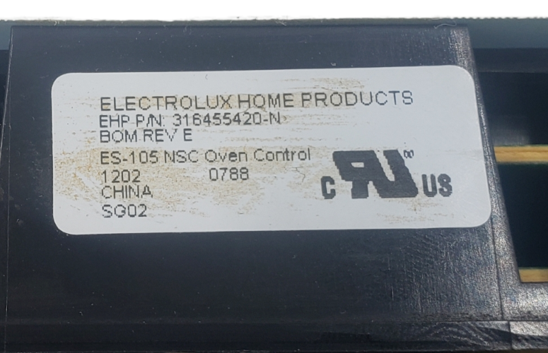 Genuine Frigidaire Oven Control Board 316455420 Same Day Ship & 60 Days Warranty