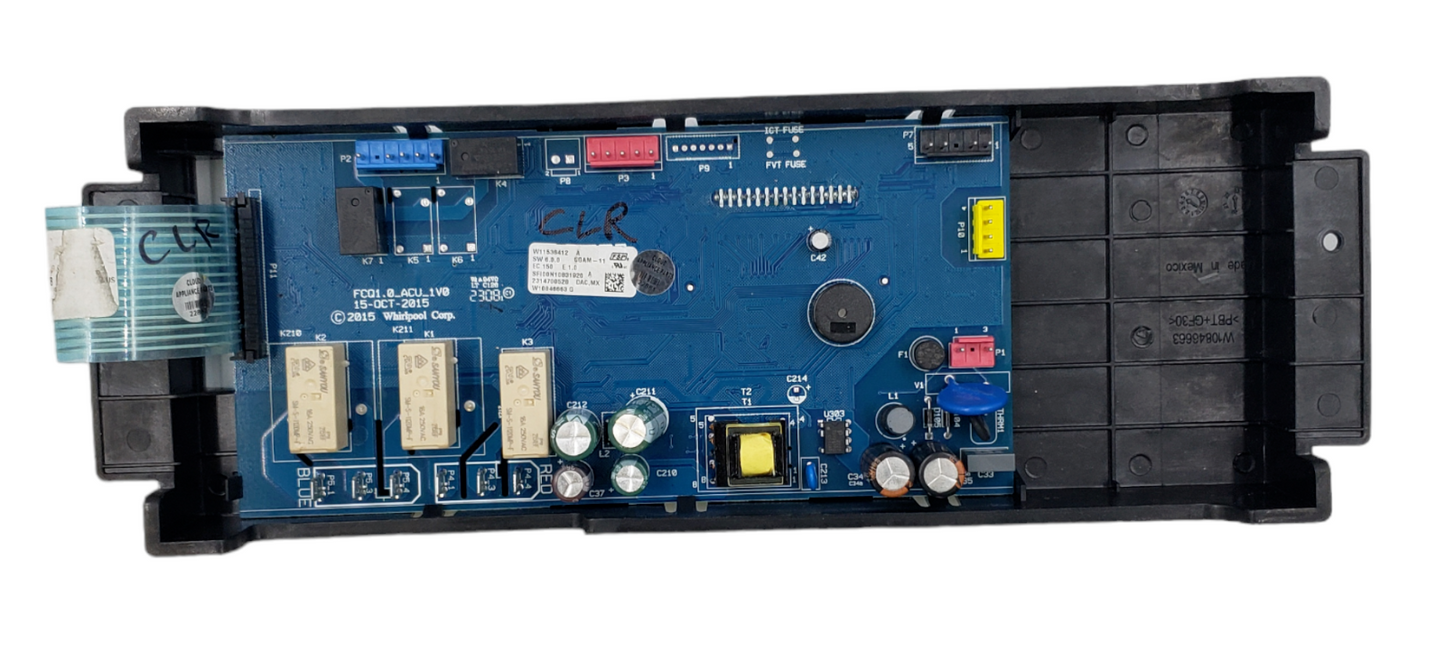 Genuine Whirlpool Range Control Board W11536412 Same Day Ship & 60 Days Warranty