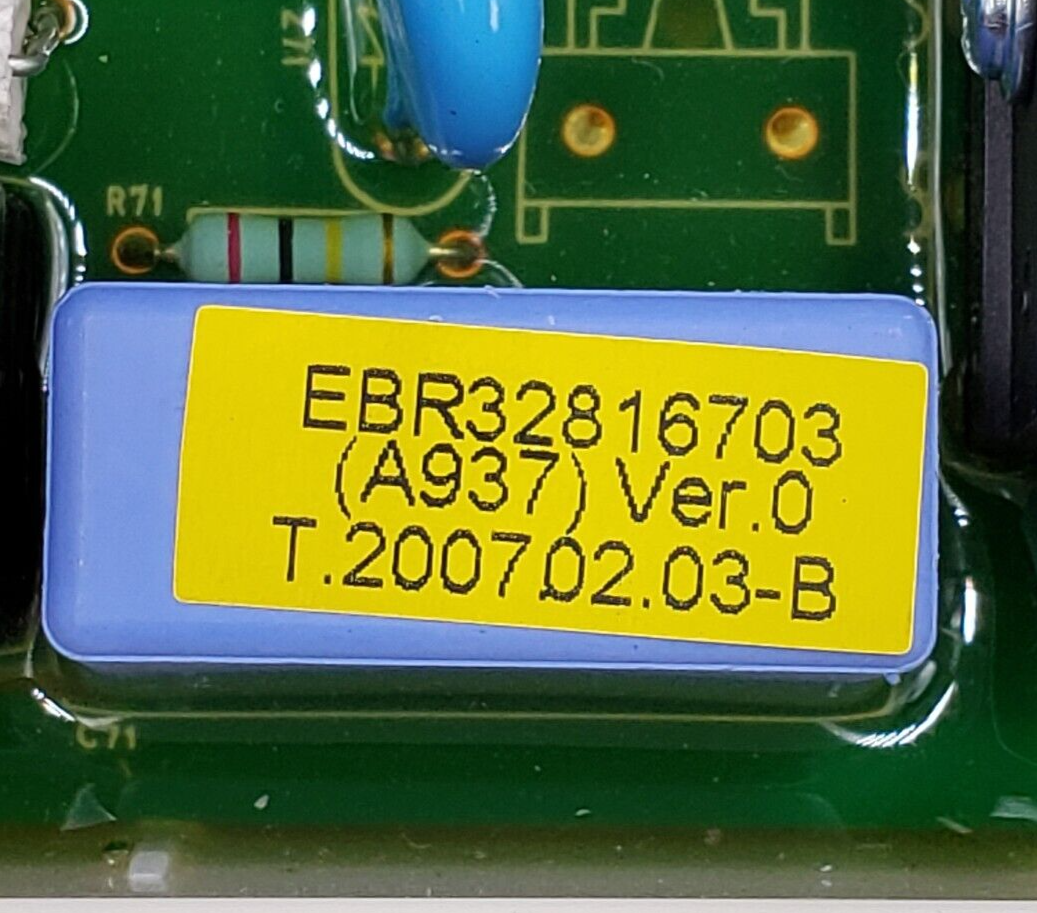 Genuine LG Washer Control Board EBR32816703 Same Day Shipping & 60 Days Warranty
