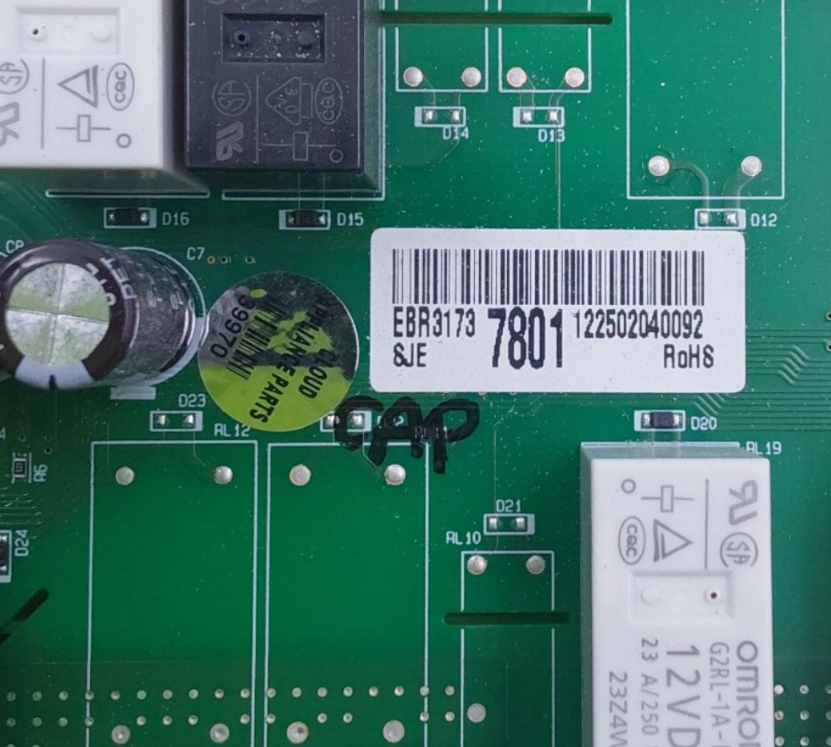 LG OEM Range Control Board EBR31737801 ***Same Day Shipping & 60 Days Warranty**