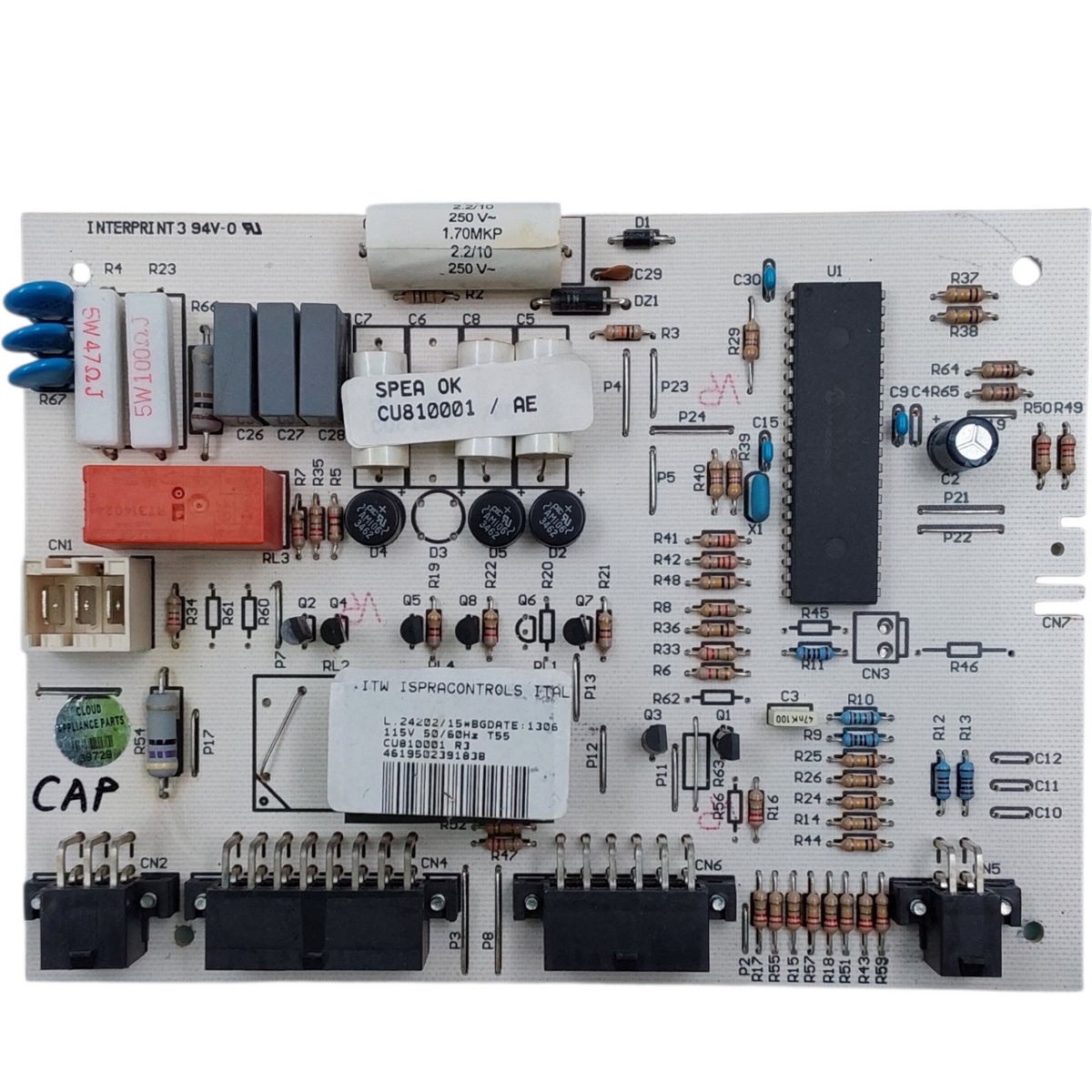 Whirlpool OEM Fridge Control Board 461950239183 Same Day Ship & 60 Days Warranty