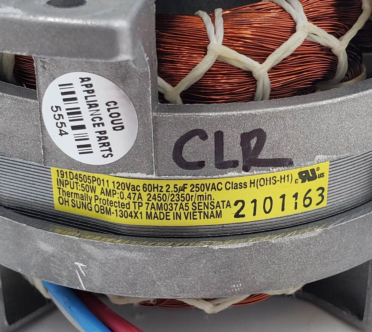 New GE Range Convection Motor 191D4505P011 Same Day Shipping & 60 Days Warranty*
