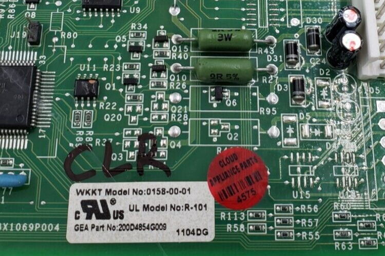 Genuine GE Refrigerator Control 200D4854G009 Same Day Ship & **60 Days Warranty*