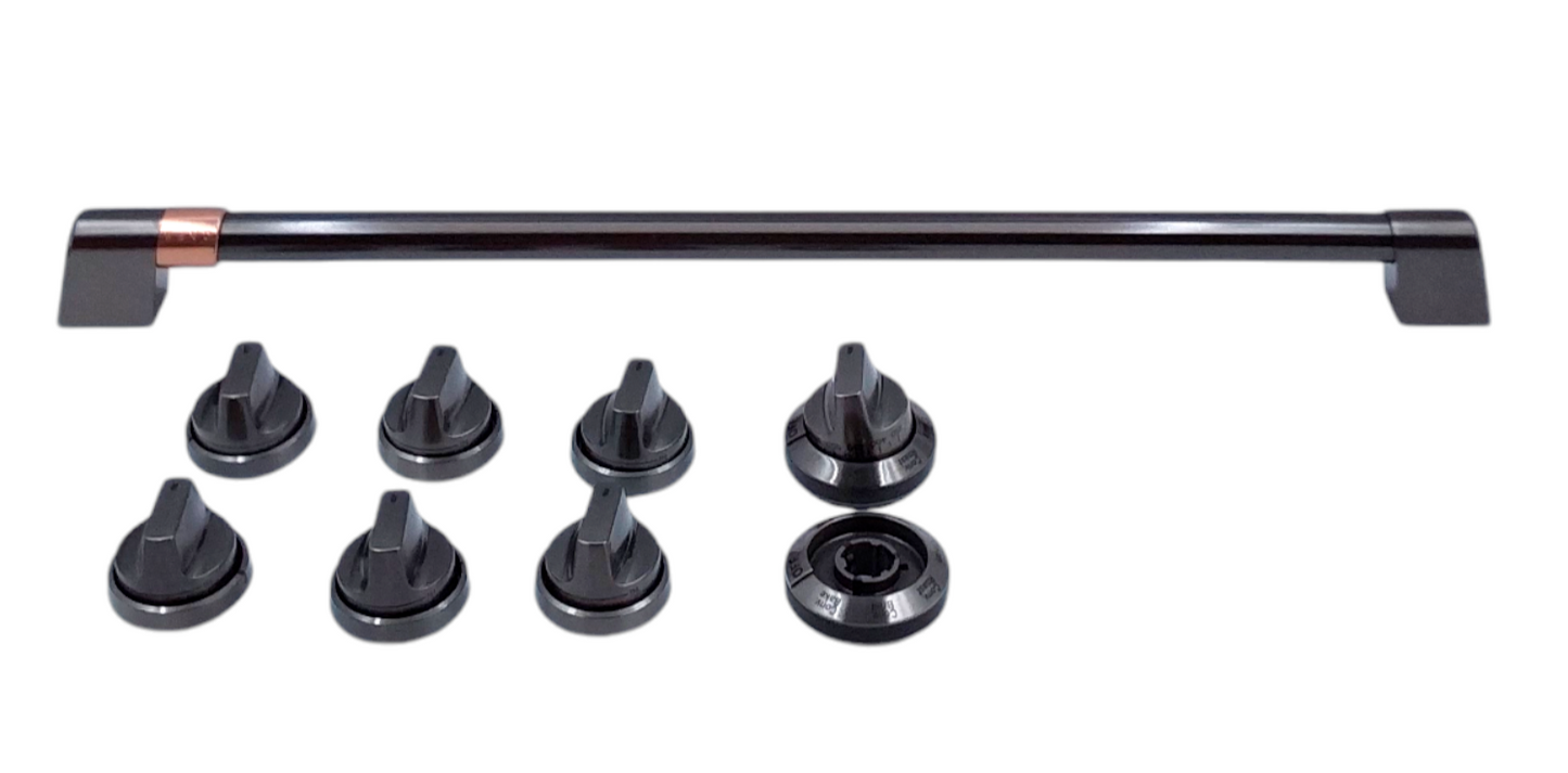 New GE Range Cafe Handle Kit CXPR6HKPMBT  *Same Day Shipping & 60 Days Warranty*