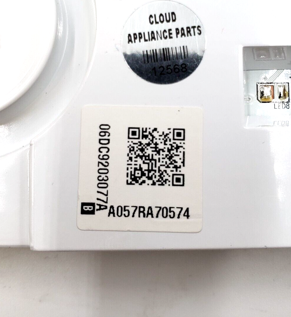 New Samsung Dryer Control Board DC92-03077A Same Day Shipping & 60 Days Warranty