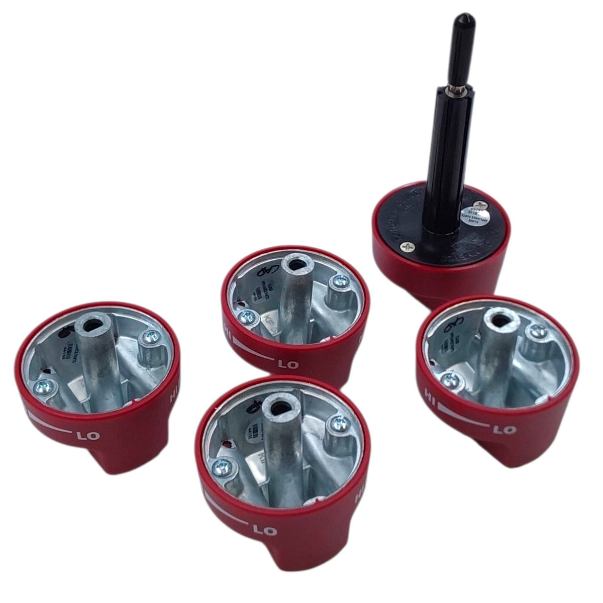 Wolf New Range Red Control Knob Kit 804368 Same Day Shipping & 60 Days Warranty*