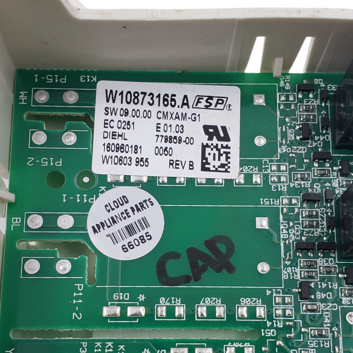 Whirlpool Genuine Oven Control Board W10873165  Same Day Ship & 60 Days Warranty