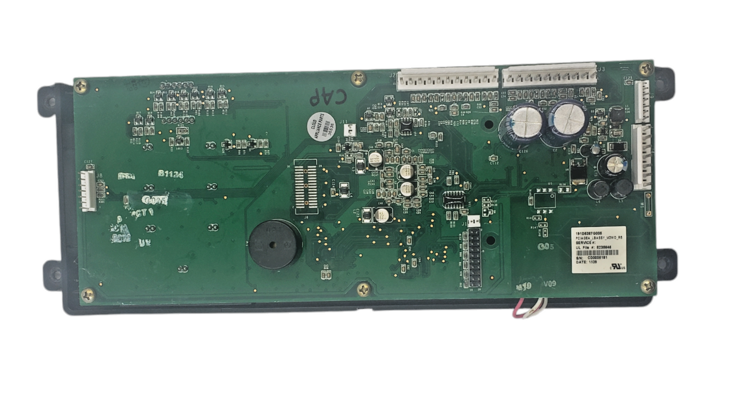 Genuine GE Range Control Board 191D5387G005 Same Day Shipping & 60 Days Warranty