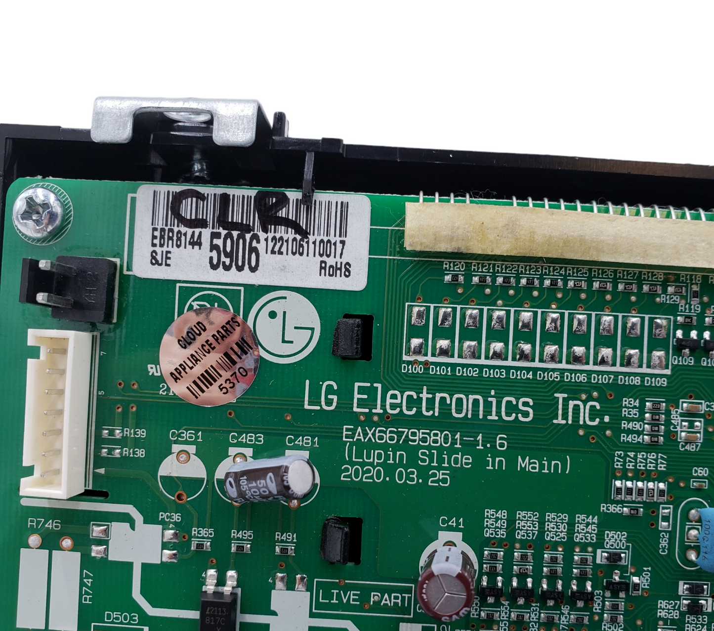 Genuine LG Range Control Board EBR81445906 Same Day Shipping & 60 Days Warranty*