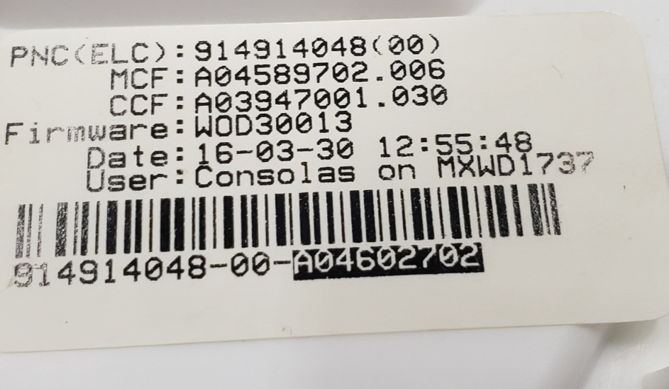 Genuine Frigidaire Oven Control Board 914914048 Same Day Ship & 60 Days Warranty