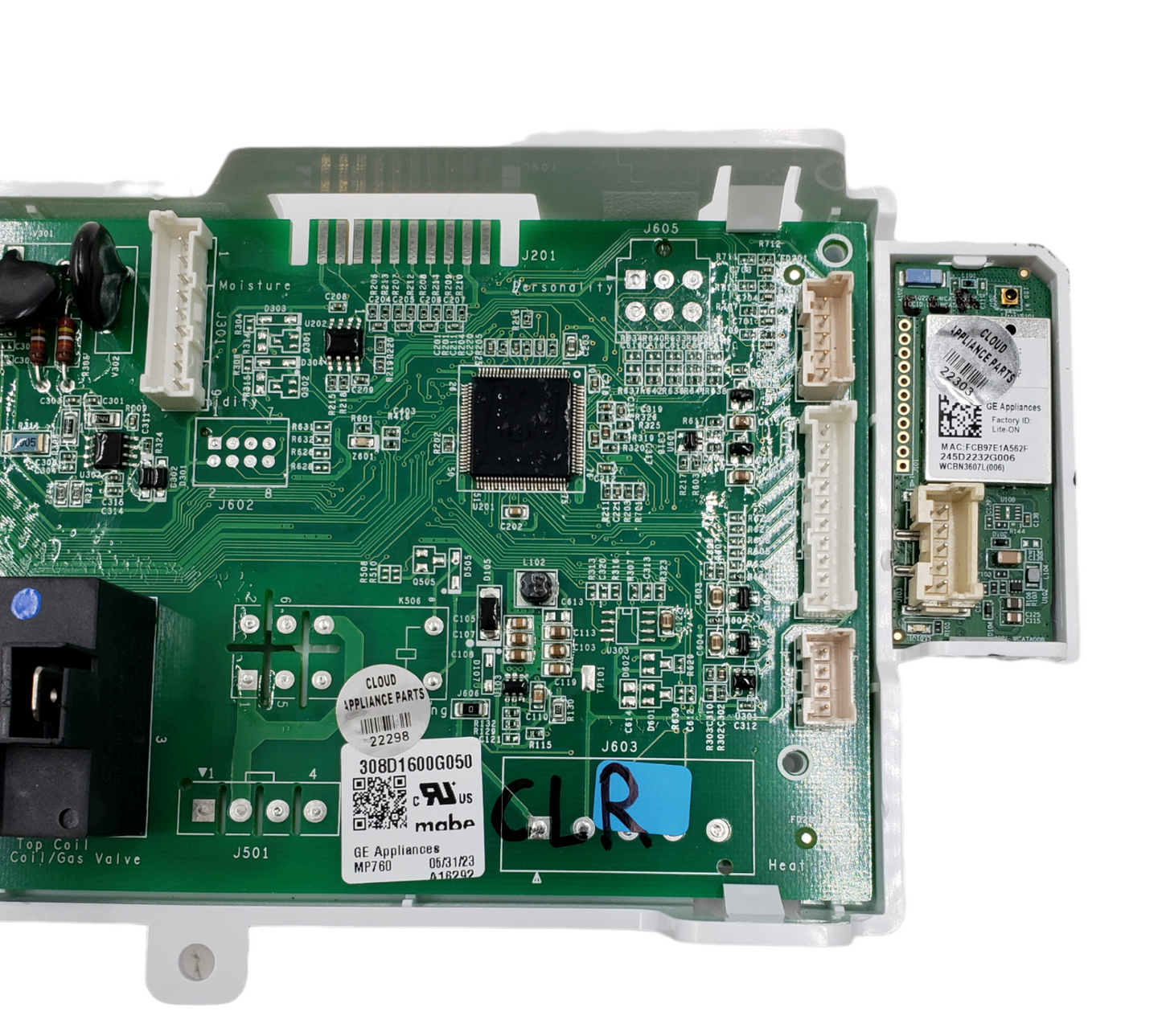 Genuine GE Dryer Control Board 308D1600G050 Same Day Shipping & 60 Days Warranty