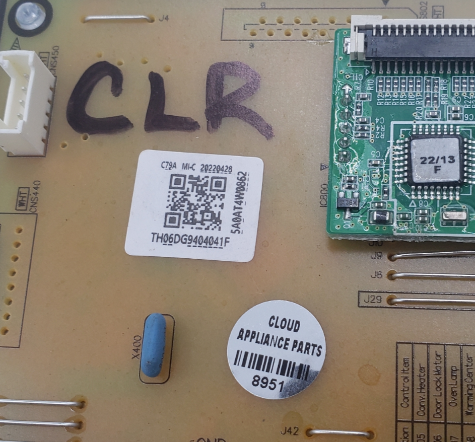 Genuine Samsung Oven Control Board DG94-04041F Same Day Ship & *60 Days Warranty