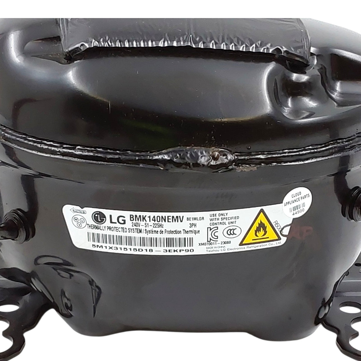 LG New Fridge Compressor Assembly BMK140NEMV  *Same Day Ship & 60 Days Warranty*