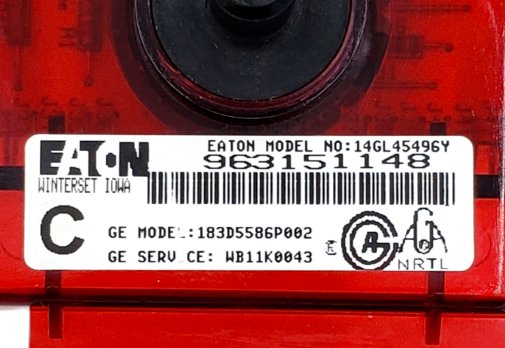 Genuine GE Range Control Board 183D5586P002 Same Day Shipping & 60 Days Warranty