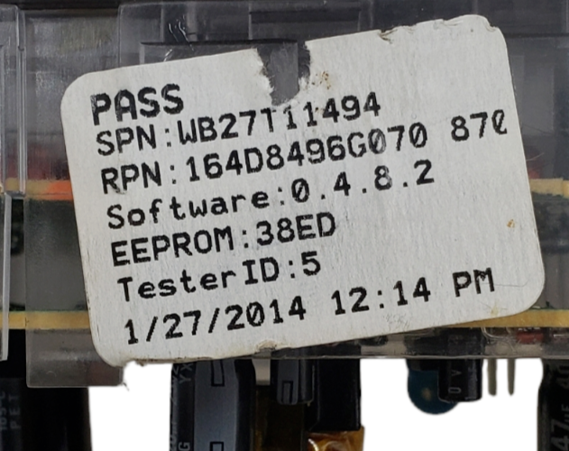 Genuine OEM GE Oven Control Board 164D8496G070 *Same Day Ship & 60 Days Warranty