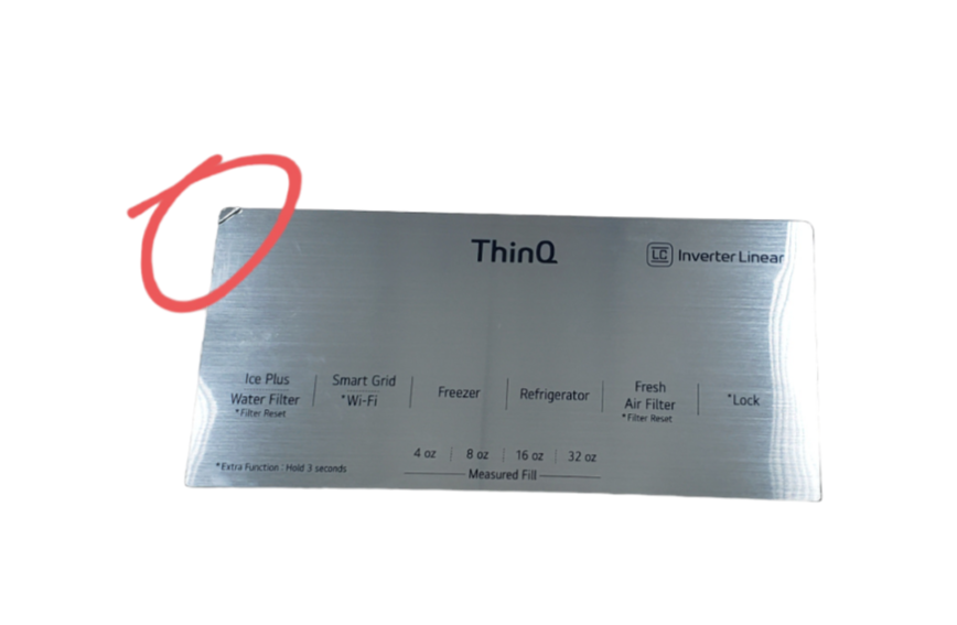 New LG Refrigerator Control Panel EBR89301526 Same Day Ship & 60 Days Warranty**