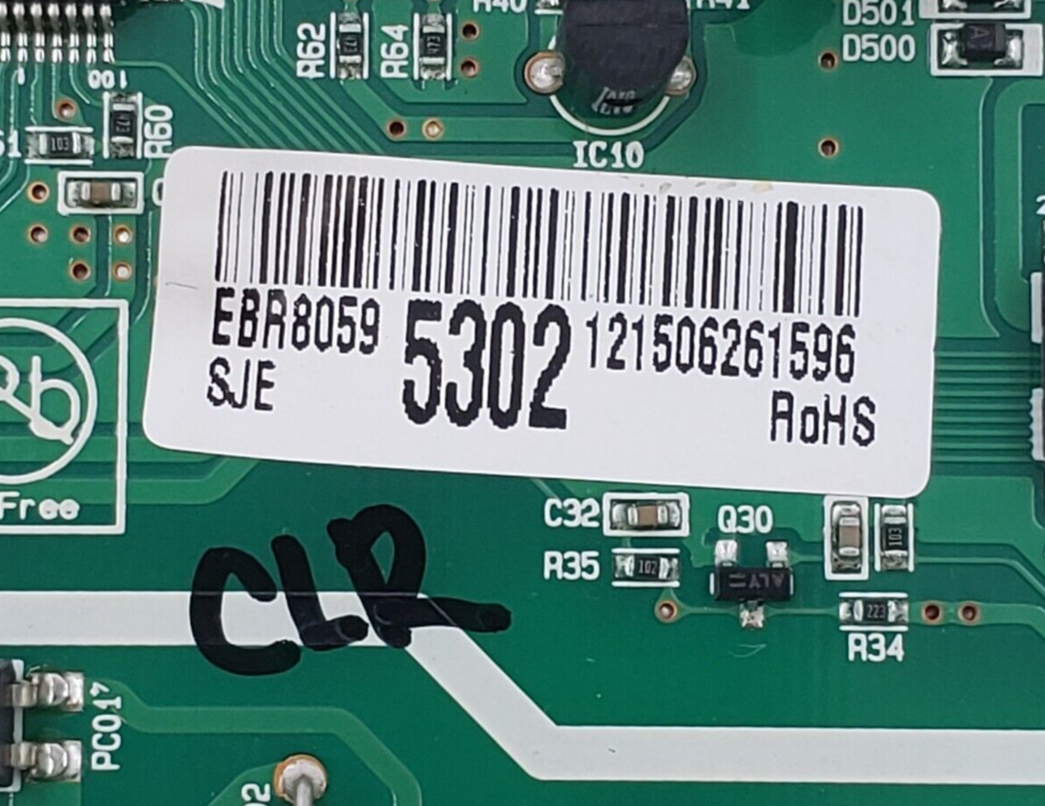 Genuine LG Range Control Board EBR80595302 Same Day Shipping & 60 Days Warranty*