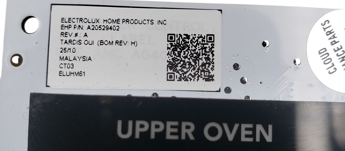 Genuine Frigidaire Oven Control Board A20529402 Same Day Ship & 60 Days Warranty