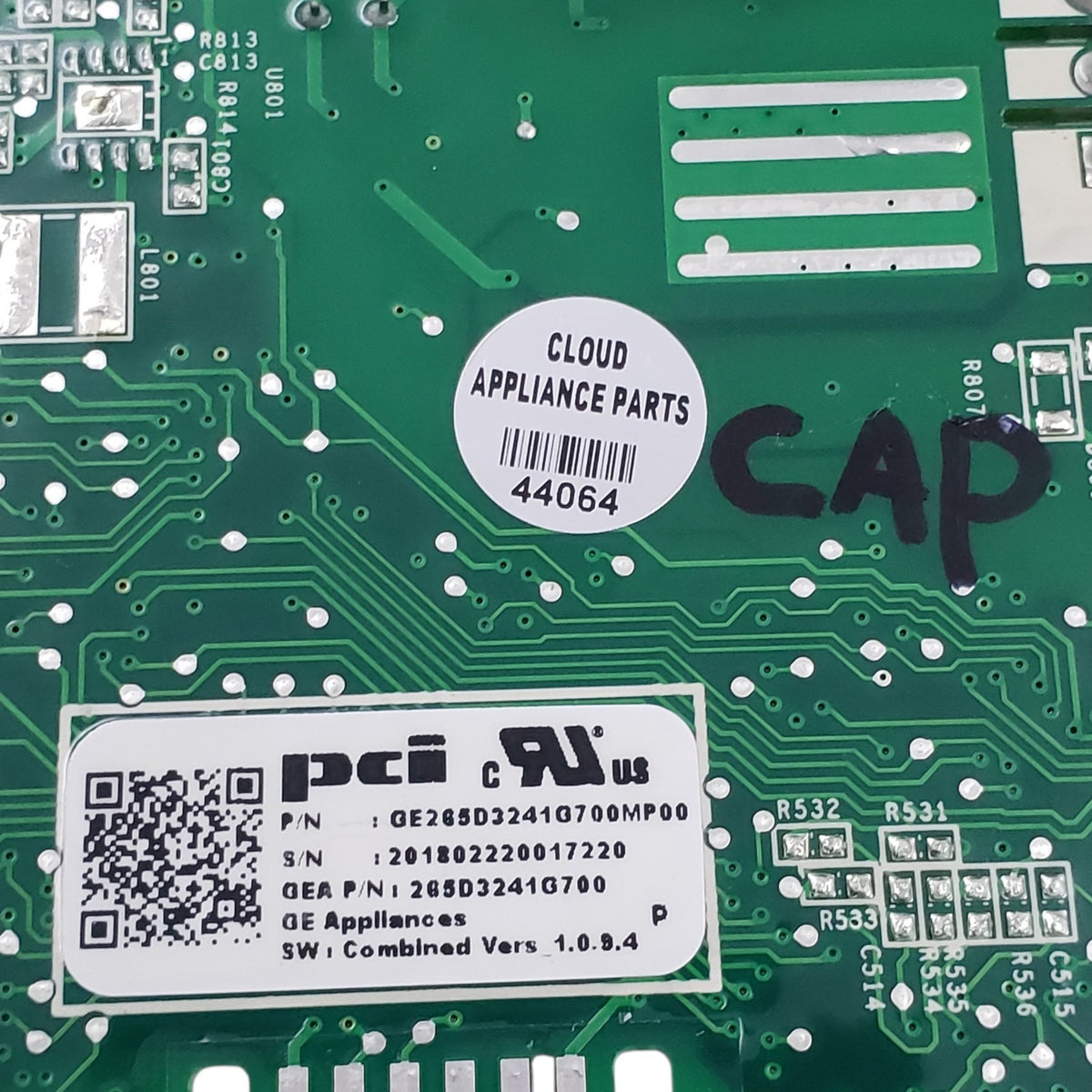 GE OEM Dishwasher Control Board 265D3241G700  *Same Day Ship & 60 Days Warranty*