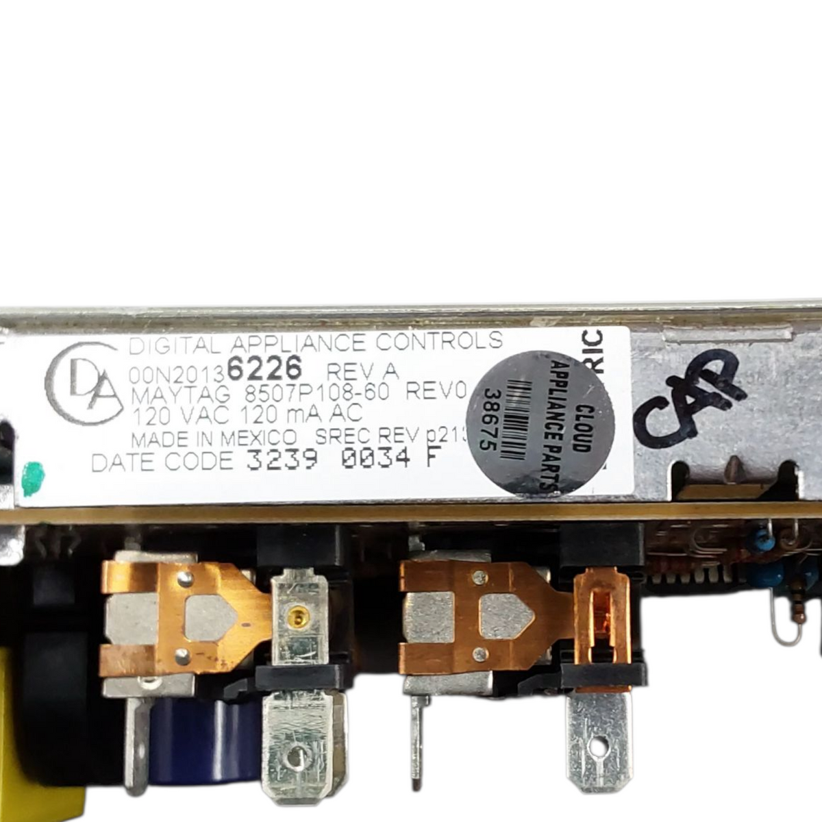 OEM Whirlpool Range Control Board 8507P108-60 *Same Day Ship & 60 Days Warranty*