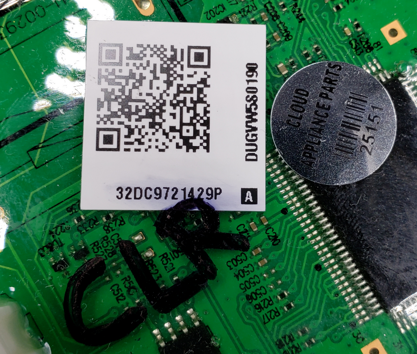 Genuine Samsung Dryer Control Board DC97-21429P Same Day Ship & 60 Days Warranty